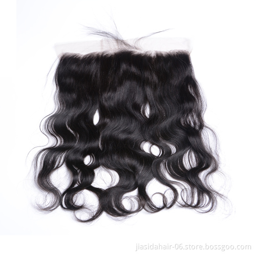 Preplucked Ear to Ear Natural Hairline Top Quality High Digital Thin HD Transparent Swiss Lace Frontal Vendor